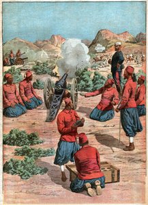 Esercito coloniale francese da Ferdinand Georg Waldmuller
