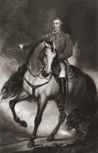 Arthur Wellesley, Duca di Wellington, ritratto equestre da . .