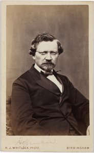 August Wilhelm von Hofmann, chimico organico tedesco, metà-fine XIX secolo da Frederick (attr. to) Barnard