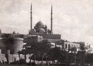 Il Cairo, la cittadella di Saladino (Egitto). circa 1920