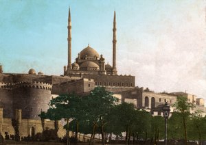Il Cairo, la cittadella di Saladino (Egitto). circa 1920