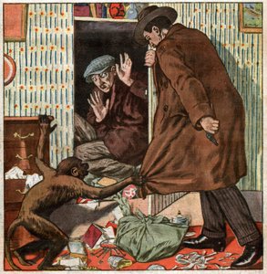 Furto con scasso in Francia da Ferdinand Georg Waldmuller