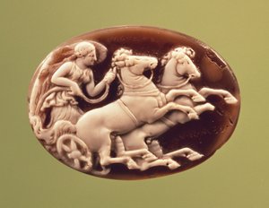 Cammeo di Nike su un carro da Hippolyte Lalaise Devéria