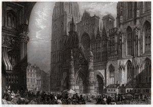 Cattedrale di Rouen da . .