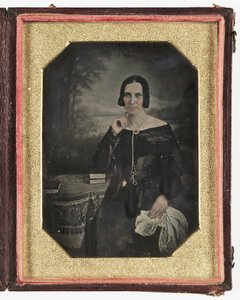 Dagherrotipo di una donna, c. 1845 da Frederick (attr. to) Barnard
