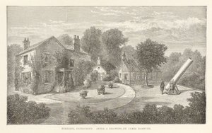 Focolare, Patricroft (dopo un disegno di James Nasmyth, c 1840)