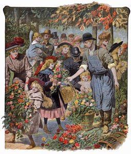 Distribuzione di fiori