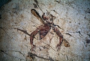 Affresco, isola di Kos, Grecia