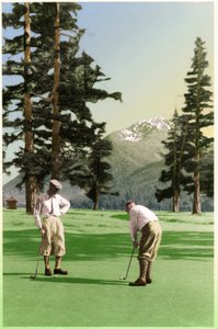 Golf a St. Moritz, ca 1930