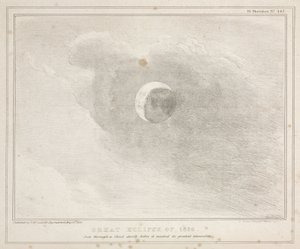 Grande eclissi del 1836 da John Pardon