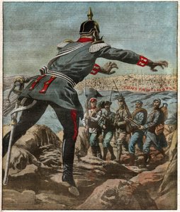 Guerra nei Balcani da Ferdinand Georg Waldmuller