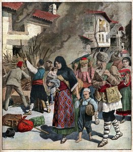 Prima guerra balcanica da Ferdinand Georg Waldmuller