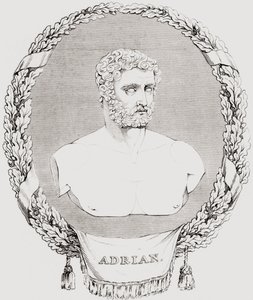 Adriano, Publio Elio Traiano Adriano Augusto (76-138), imperatore romano, da 