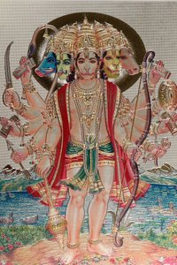 Hanuman, il dio scimmia nella mitologia indù da . .