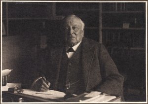 Henry Roscoe, chimico inglese, c 1914