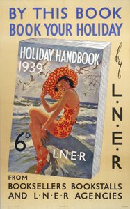 Manuale delle vacanze 1939, poster LNER