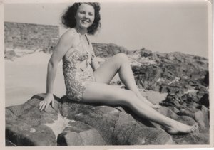 Villeggiante con costume da bagno 