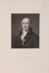 Jean Baptiste Joseph Delambre, astronomo francese, c 1810s da Frederick (attr. to) Barnard
