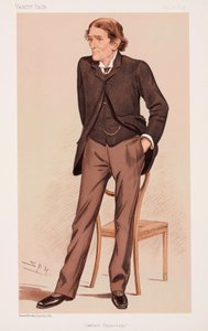 John Scott Burdon Sanderson, professore britannico di fisiologia da Henry Charles Fehr