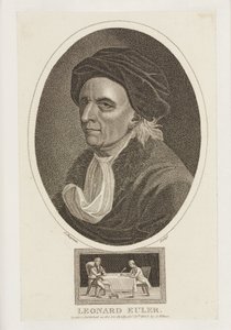Leonhard Euler, matematico, c 1770s da Frederick (attr. to) Barnard