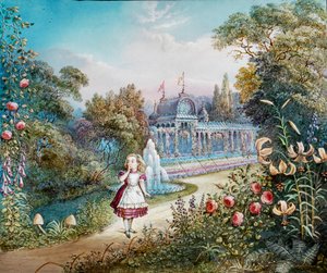 Le avventure di Alice nel paese delle meraviglie - Alice nel paese delle meraviglie, lanterna magica da Frederick (attr. to) Barnard