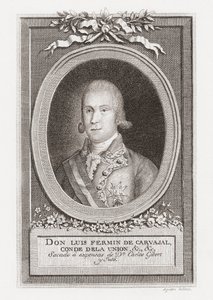 Luis Fermín de Carvajal, Conte de la Unión. Ritratto. da . .