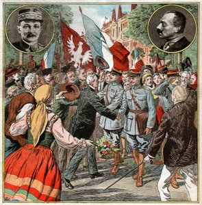 Maxime Weygand in Polonia da Ferdinand Georg Waldmuller