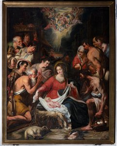 Chiesa parrocchiale (Decanale kerk van Onze-Lieve-Vrouw). Interno da . .