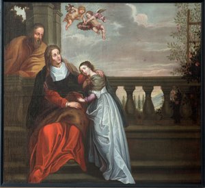 Chiesa parrocchiale (Parochiekerk Sint-Hermes). Interno da . .