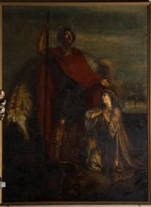 Chiesa parrocchiale (Parochiekerk Sint-Joris). Interno. da . .