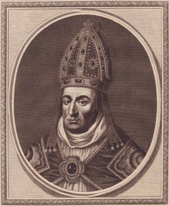 Ritratto di William Waynflete, Vescovo di Winchester, incisione in rame di John Goldar da William Walcutt