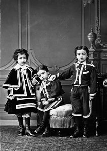 Ritratto dei bambini Orsini da Henry Charles Fehr