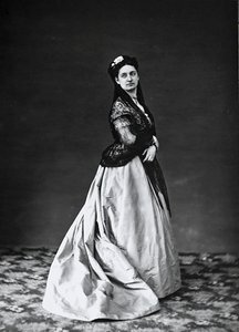 Ritratto di donna con scialle da Henry Charles Fehr