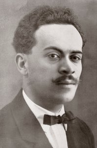 Rafael Millán Picazo (1893-1957), compositore spagnolo specializzato nella zarzuela, o operetta spagnola, da La Esfera da Ferdinand Georg Waldmuller