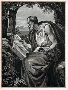 San Matteo, circa 1900 (incisione) da . .
