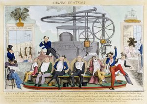 Radersi con il vapore, c 1810 da Ferdinand Georg Waldmuller