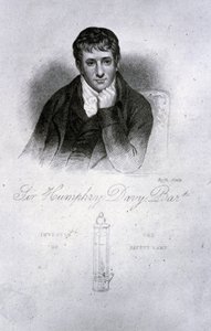 Sir Humphry Davy, chimico da Frederick (attr. to) Barnard