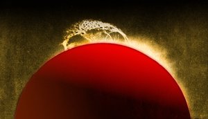 Eruzione solare fotografata nel 1929