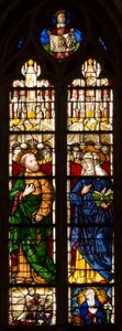 Vetrata della cattedrale di Saint Etienne de Sens da . .