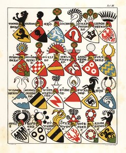 Stemma svizzero, c. 1346 da John Pardon