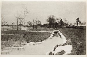 Il bordo del lago da Frederick (attr. to) Barnard