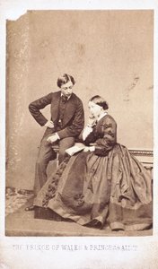 Il Principe di Galles e la Principessa Alice da Ferdinand Georg Waldmuller