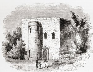 Il Santuario, Abbazia di Westminster, Londra, Inghilterra, visto nel XIX secolo da . .