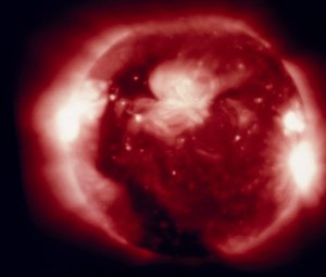 Il Sole, fotografato a lunghezze d