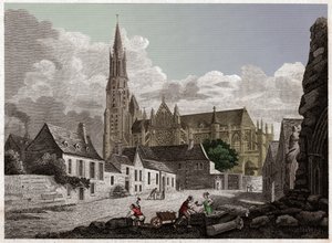 La cattedrale di Senlis da . .