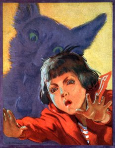 Il lupo mannaro. 1923 (incisione) da . .