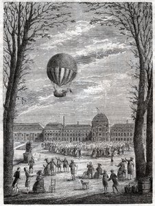 Vol de ballon da Frederick (attr. to) Barnard