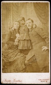 William Friese-Greene, cinematografo, e famiglia, c. 1880 da Henry Charles Fehr