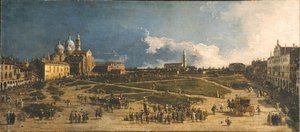 Prà della Valle a Padova da Giovanni Antonio Canal