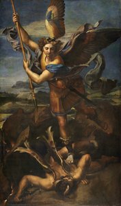 San Michele che sconfigge Satana